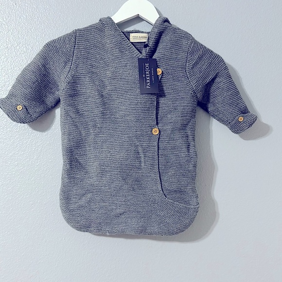 Baby Knitting Rabbit Sleeping Bags Hold Blanket - Picture 1 of 5